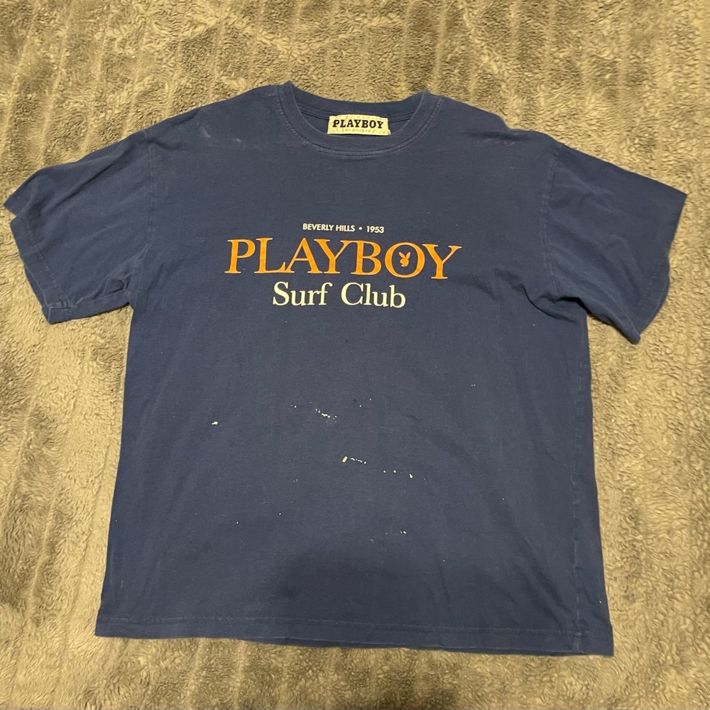 PacSun Playboy Surf Club Shirt Size Large L Used Men’s